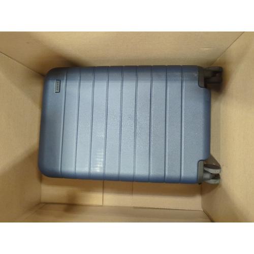 NAVY BLUE Away Carry-On Luggage, Lightweight Hardside Suitcase with Spinner Wheels, 22 Inch Airline Approved, TSA Lock, Navy Blue