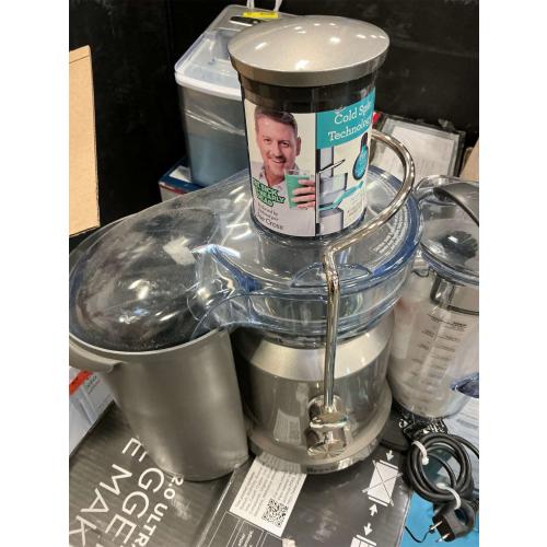 Breville BJE430SIL Juice Fountain Cold, 70 fl oz, Silver