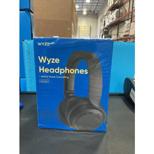 Wyze Headphones Noise Cancelling, Wireless Over Ear Bluetooth Headphones with Mic, Alexa Built-in, HiFi Sound, Transparency Mode for Travel Home Office, Custom EQ via Wyze App