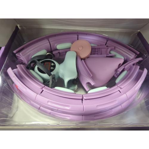 Size 22-44 Swiss Activa  S4.S Silent Weight Loss Hula Hoop with Counter -Waist Size 22-44in - Infinity Hoop- Smart Weighted Hula Hoop- Smart Hula Hoop- Weighted