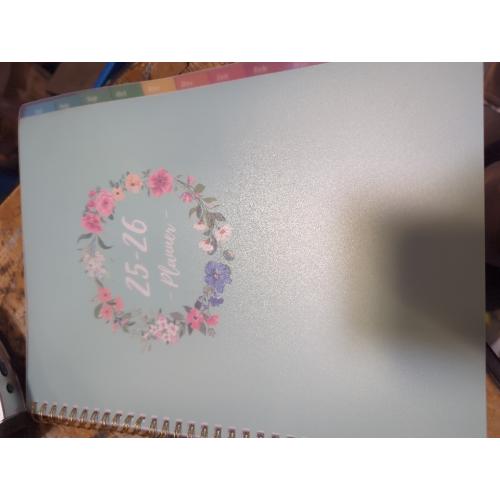 2026 Planner - 2026 Weekly and Monthly Planner, Jan 2026 - Dec 2026, 2026 Calendar Planner, 9 x 11, Front & Back Transparent Plastic Cover, Colorful Monthly Tabs, Back Pocket, Holidays, Habit Tracker