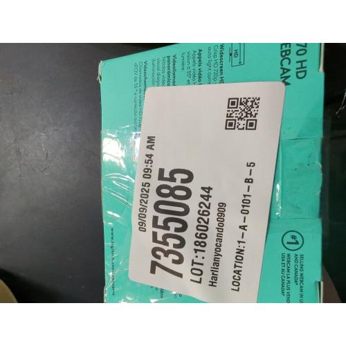 Logitech C270 3.0MP Webcam - Black (960-000694)