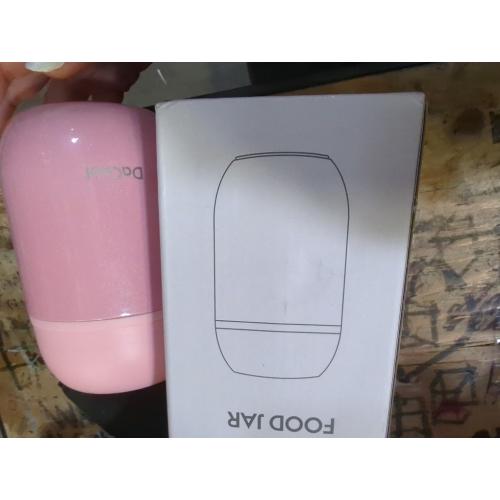 DaCool Insulated Food Jar Food Thermo Kids Thermo for Hot Food 16 oz Stainless Vacuum Bento Lunch Therm for Kids Girls Adult with Spoon Leak Proof for School Office Picnic Travel Outdoors, Pink