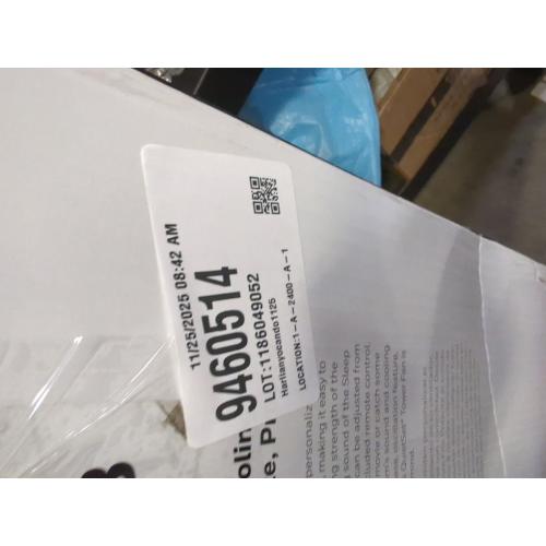 Honeywell QuietSet 40 in. H 8 speed Oscillating Tower Fan Remote Control