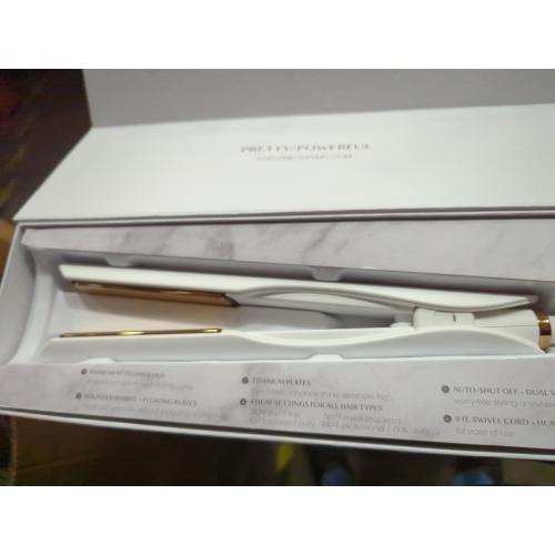 Kristin Ess 3-in-1 Flat Iron, White