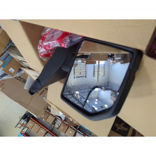 ECCPP Tow Mirror Towing Mirror Compatible With 2015-2020 For Ford For F-150 Pickup With Right Side Power Adjusted Turn Signal Light Temperature Sensor With Black Cap Housing