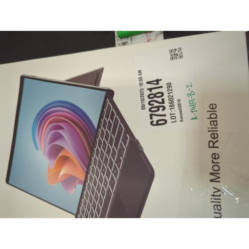Dark Grey Surface Pro Keyboard, Wireless Type Cover for Microsoft Surface Pro 11/10/9/8/X 13 inch, Ultra-Slim Bluetooth Portable Magnetic Keyboard with 7 Color Backlit, Pen Holder, Trackpad