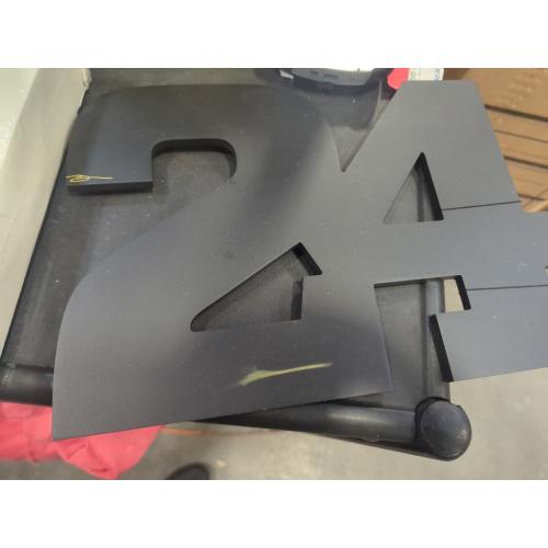 24 Cardboard Number 24