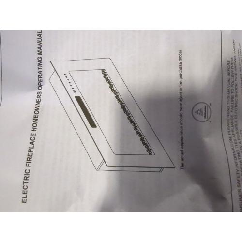 Electric Fireplace Black