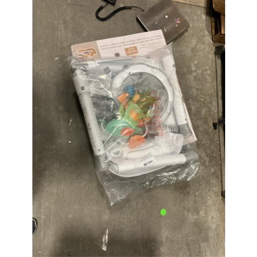 Time Followers® 6-in-1 Baby Activity Center | Jumpers and Bouncers | 4 Stage Grow Stationary Standing Toddler Play Table | Shower Gift | Infant Essential for Baby Ages 6-36Month (White)