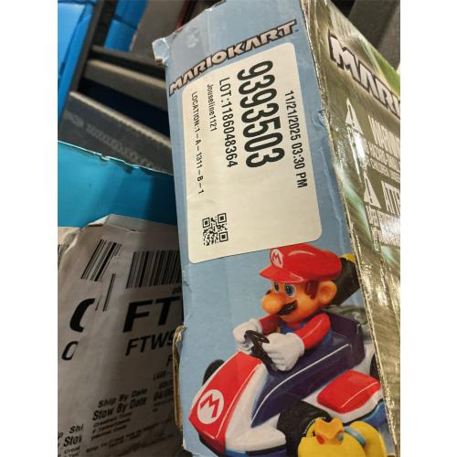 Carrera First Mario Kart Racing Set - featuring Mario and Peach