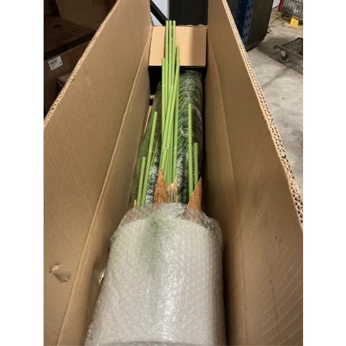 Artificial Palm Tree 6Ft Faux Silk Green Realistic Decorative Tall Fake Potted Plants Artificial for Bedroom Living Room Office Home Decor Indoor Outdoor