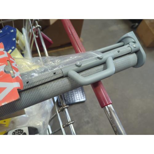 Size 55 Color Grey Retractable Baby Gate for Stairs & Doorways - 55 Wide Portable Safety Gate | Fits Baseboards, Easy to Use Indoor/Outdoor | Mesh Gate for Dogs, Puppies, Gray