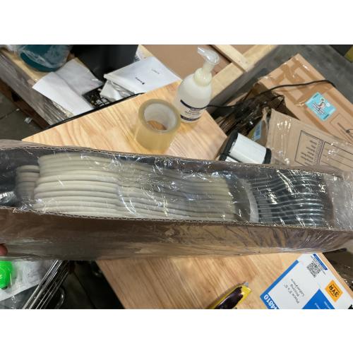 Amazon Basics Slim, Velvet, Non-Slip Suit Clothes Hangers, Ivory/Beige- Pack of 30