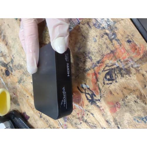 Rocketfish 2-Output HDMI Splitter with 4K at 60Hz and HDR Pass-Through - Dual HDMI Splitter with Easy Setup - HDMI Splitter Output Supports 2 HDMI Displays - Splitter with 4k & HDR Compatibility