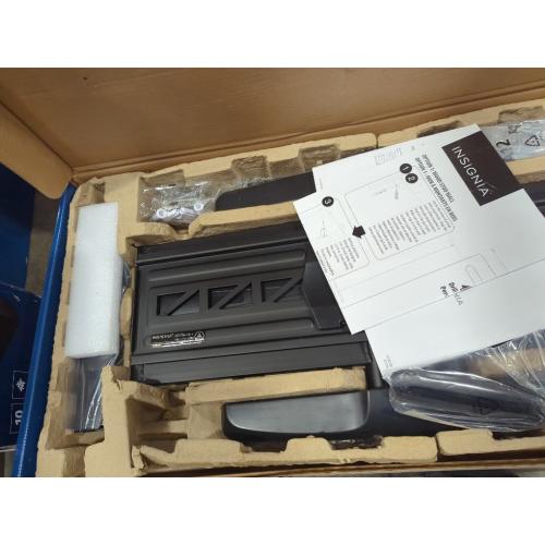 Insignia - 47 - 90 Full Motion TV Wall Mount - Black