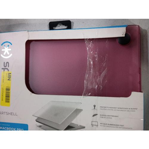 Speck SmartShell MacBook Pro 14 Case - M3 / M2 / M1 Series - Scratch Resistant Hardshell - Crystal Pink