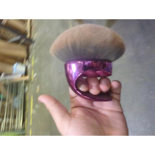 Westmore Beauty Blend & Blur XL Kabuki Leg & Body Makeup Brush - Purple | Full body coverage perfector, self tanner blending brush, vegan ultra-soft dense bristles, for all skin types