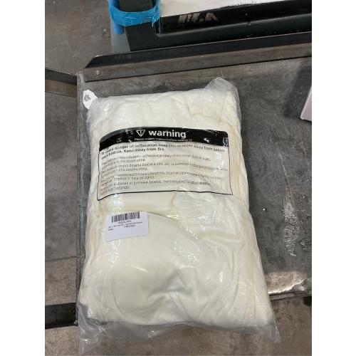 10ft x 10ft Ivory Backdrop Curtain for Wedding Ivory Wrinkle Free Backdrop Drapes Panels for Parties Baby Shower Bridal Shower Birthday Photo Photography Polyester Fabric Background Decoration