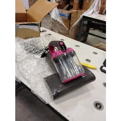 Mattress Vacuum Cleaner, 17Kpa 650W Bed Vacuum Cleaner, 273nm UV-C Light & Ultrasonic 145°F Heating, 80000 RPM/Min Brushroll Rotation, Wide Suction Port for Pillows Cribs Sofa, Black Corded