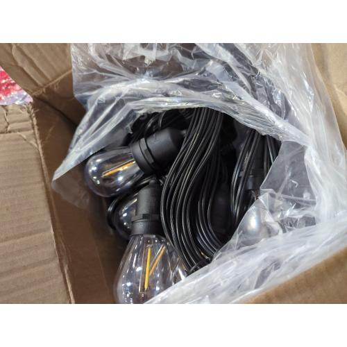 Mlambert 96FT LED Outdoor String Lights, Dimmable Waterproof Patio Lights with 30 3 Shatterproof Edison Vintage Bulb for Outside Backyard Porch Garden
