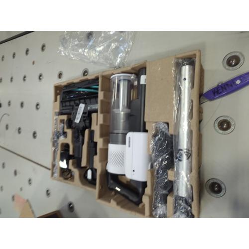 LEVOIT Cordless Stick Vacuum, Anti-Tangle, LED Headlights, Removable Battery, Self-Standing, Strong Suction, for Pet Hair, Hard Floor, Carpet, LVAC-200 White&Blue