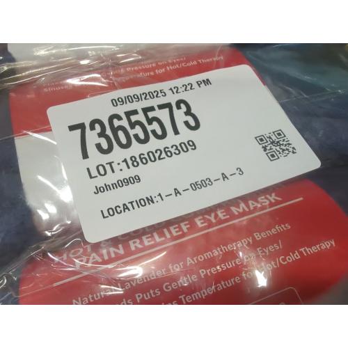 Set of 3 Color Blue Medic Therapeutics Hot & Cold Pain Relief Lavender Eye Mask Set of 3