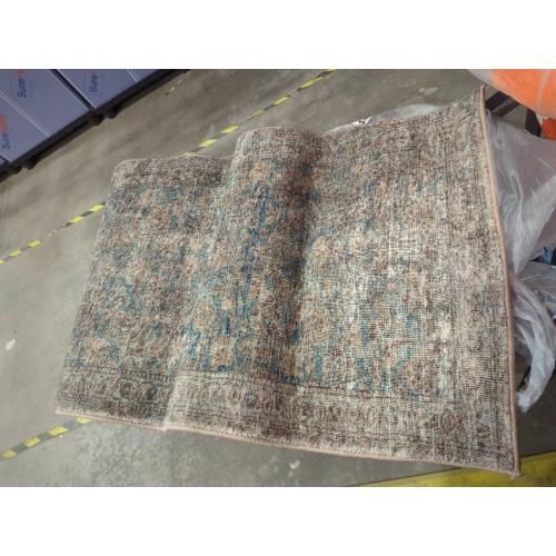 Keen Home Design 2x10 Rug - Machine Washable Runner Rug with Non-Slip Backing, Ideal for Hallway, Entryway, Kitchen, Laundry Room - Vintage, Easy Clean, Durable, Low Pile - (2'6 x 10')