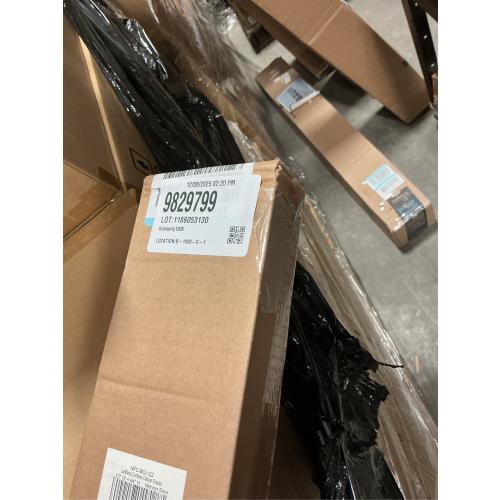 LazBlinds Cordless Cellular Shades, No Tools No Drill Blackout Honeycomb Shades Pleated Blinds for Windows, 33 W x 64 H, Midnight Black