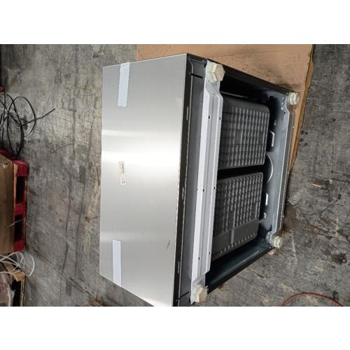 SAMSUNG 27-Inch Bespoke Front Load Washer Dryer Pedestal Stand w/ Pull Out Laundry Storage Drawer, WE502NT, Silver Steel