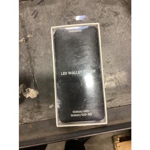 Samsung LED Wallet Cover EF-NG985 - Flip cover for cell phone - black - for Galaxy S20 , S20  5G
