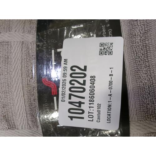 2pk All-Clad Solid Kitchen Towel: Highly Absorbent, Super Soft Long Lasting - 100% Cotton, 17x30 Tea Towel for Cleaning & Drying Dishes, Pans, Glassware, or Countertops,  Titanium Gray