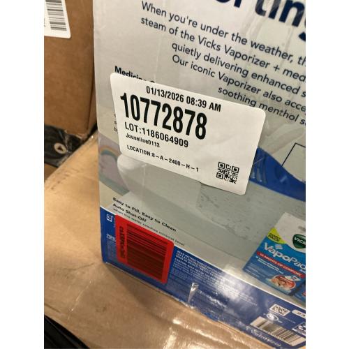 Vicks WarmSteam 1.5 gal 12 sq ft Automatic Steam Vaporizer