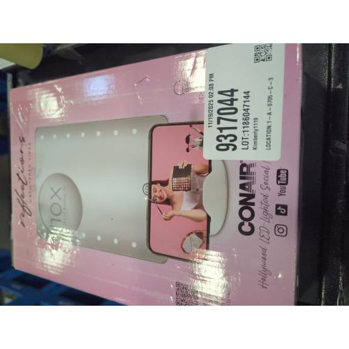 Conair LED Hollywood Lighted Social Media Makeup Mirror - White