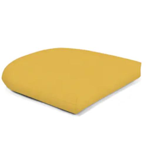 Sunbrella Wicker Pad Sunbrella Fabric  Yellow