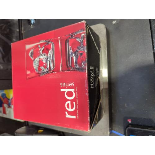 Red Series 10oz square shaped rocks