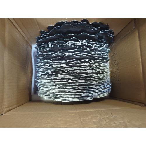 50 Pcs White Charger Plates Bulk 13 Inch Plastic Plate Chargers with Floral Reef Design Round Ruffled Rim Dinner Floral Decorative Plates for Dinner Wedding Party Event Table Setting Decoration