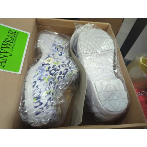 Size women 5 Size men 3 Color White Anywear  SRANGEL  Closed Back Plastic Clog