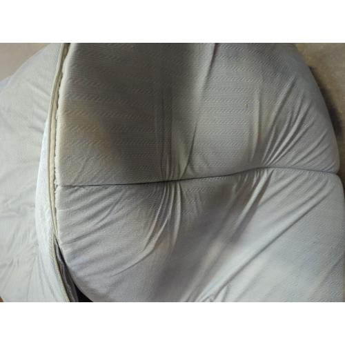 Orthopedic Dog Bed House - Dog House Indoor with Egg-Crate Foam - Tent Bed with Waterproof Lining & Nonskid Bottom, Ideal for Medium Breeds & Fits 30-Inch Crate - Gray