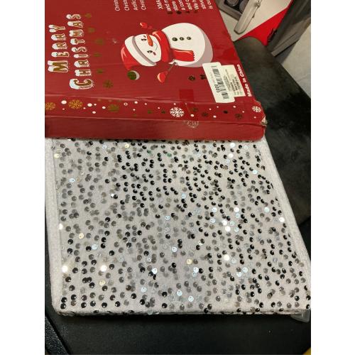 Christmas Tree RingChristmas Tree CollarChristmas Decoration. Our. Claus. Santa. Pattern.. Attractive. Decorated. with. Collar.. Material. Best. is. it. The. Sure.