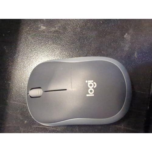 Logitech M185 Wireless Mouse, 2.4GHz with USB Mini Receiver, 12-Month Battery Life, 1000 DPI Optical Tracking, Ambidextrous PC/Mac/Laptop - Swift Grey