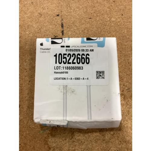 cablecc 2m Thunderbolt Port to Thunderbolt Male to Male Video Data Cable for MacBook 2013 2014 2015 (200cm)