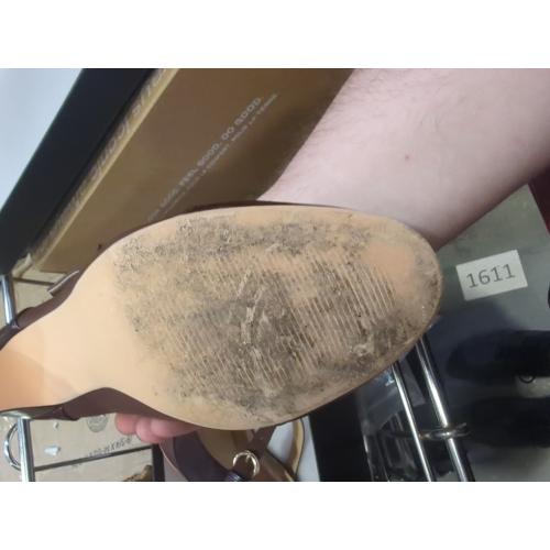 Size 8 Color Brown  Women Kitten Heel Mary Jane Pumps Closed Round Toe Ankle Strap Patchwork Comfy 3” Mid Chunky Mary Jane Heels Cap Toe Two Tone Buckle Dress Shoes Ladies Wedding Vintage 4-11 M US