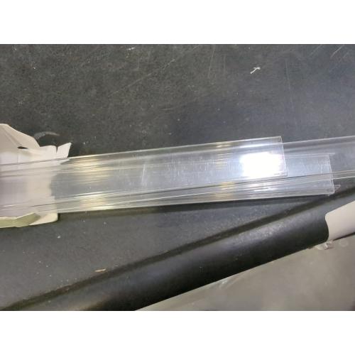 4pcs Size 3/4 thick 24  Cabinet Door Protector, Plastic Edge Protector Trash Drawer Protector Edge Guard, Slip on Protectors for Cabinets– 3/4 Thick, 24 Length, Prevent Wear, Chipping, Discoloration