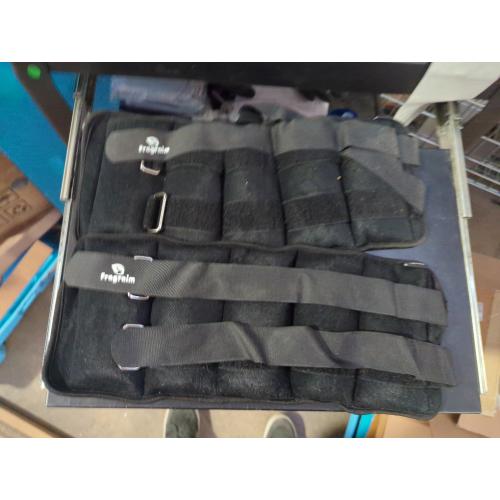 Ankle Weights for Women, Men and Kids - 1/2/3/4/6/8/10/12/15/20 LBS 2 Strength Training Wrist/Leg/Arm Weight with Adjustable Strap for Jogging, Gymnastics, Aerobics, Physical Therapy