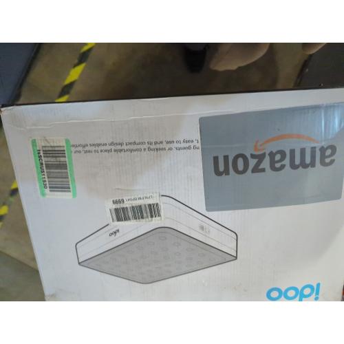 iDOO Queen Air Mattress with Built in Pump, 18 Raised Comfort Inflatable Blow up Mattress, Upgraded Four Chamber Portable Air Bed for Camping, Guests and Home, Colchon Inflable, 650 lbs Max