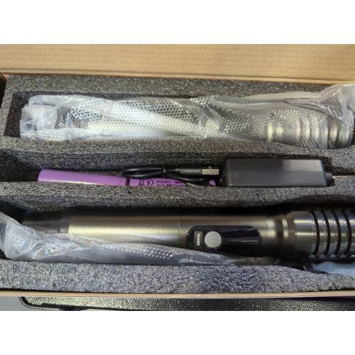 Wireless Microphones, Microphone with One-to-One Chip Connection and Rechargeable Receiver, 40H Duration, 200FT Range Receiving, Less Latency, Metal Construction Microphone for Singing
