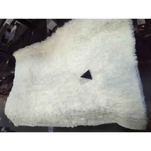 Thick Area Rug 4x6 Cream White Fluffy Shag for Bedroom, Soft Washable Fuzzy Shaggy Non-Slip Plush Carpet for Living Room, Modern Furry Rugs for Kids Nursery Baby Boys Girls Dorm, Ivory