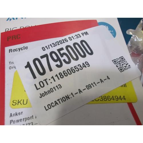 Anker PowerPort Atom PD 30W USB-C Wall Charger with USB-C to USB-C Cable - White