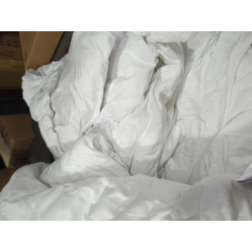 Shilucheng Hungarian Goose Down Comforter Queen Size, 850  Fill Power All Season Duvet Insert with 600TC Ultra-Soft Cotton Cover, 3D Baffle Box Design for Maximum Fluffiness (White,90x90 Inches)